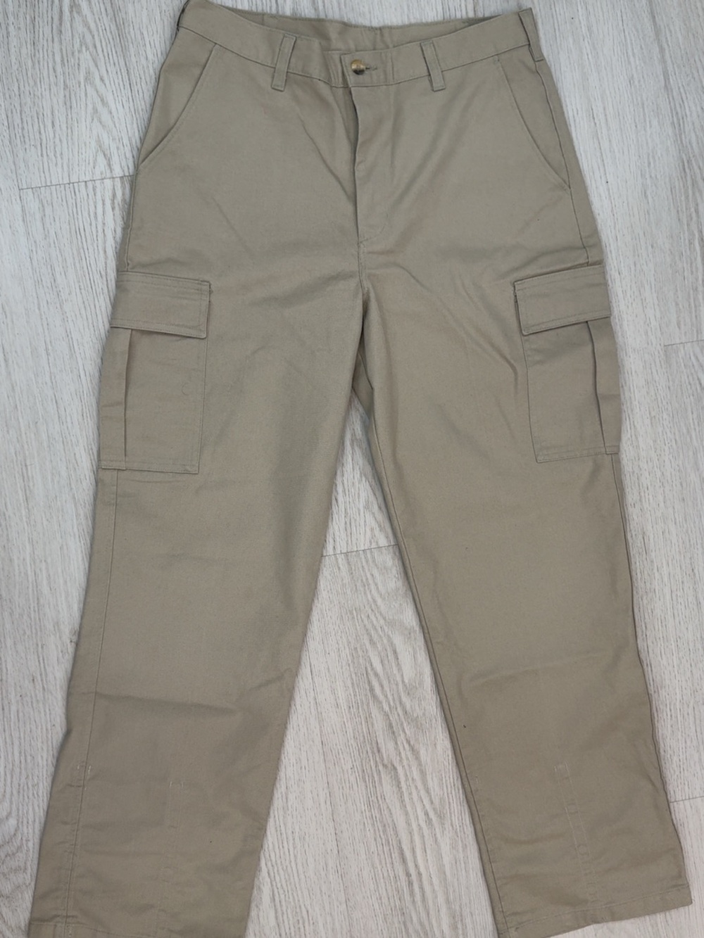 Men's Cargo Pants — Tactical Khaki Utility Trousers